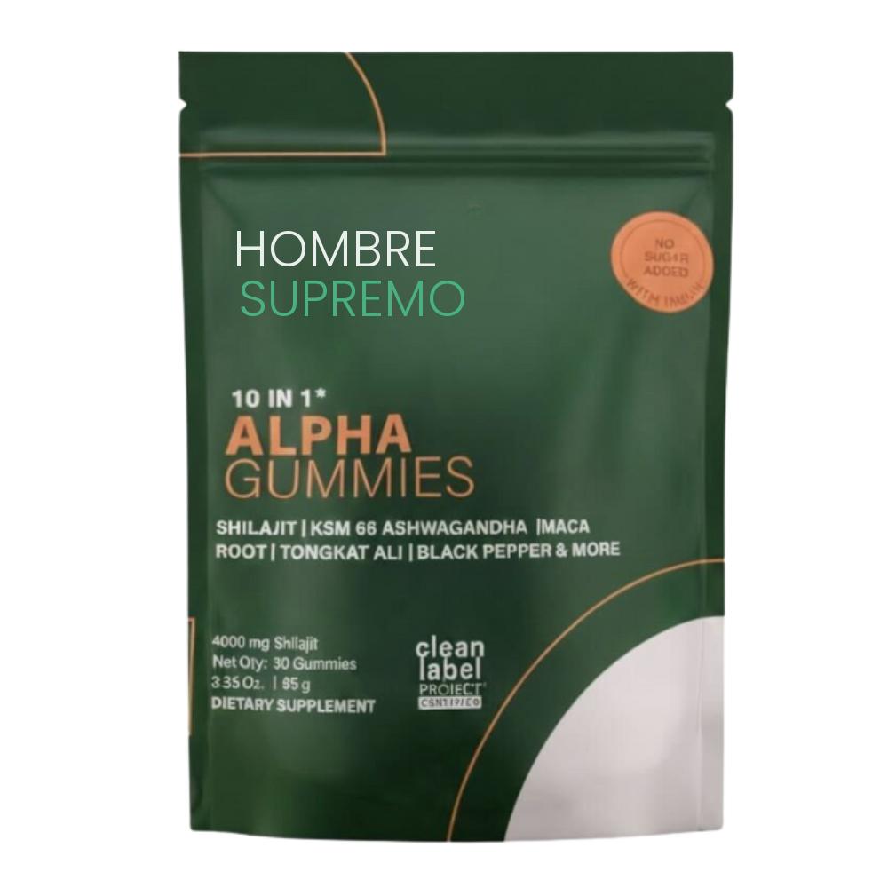 HOMBRE SUPREMO™ — Soporte Natural 10 en 1